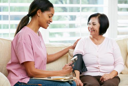What Career Opportunities Are There for a Domiciliary Care Worker? Starting work as a domiciliary care worker will give you a great foundation if you are thinking about a long term career in care. You could study for a QCF qualification, which will allow you to become a domiciliary care manager. Alternatively, if you would like to become a care home manager, as a care work you will be able to get your first taste of the industry. Whatever you would like to do, there are a number of exciting and interest career paths that you will be able to work towards, with experience as a domiciliary care worker. Checking bp.
